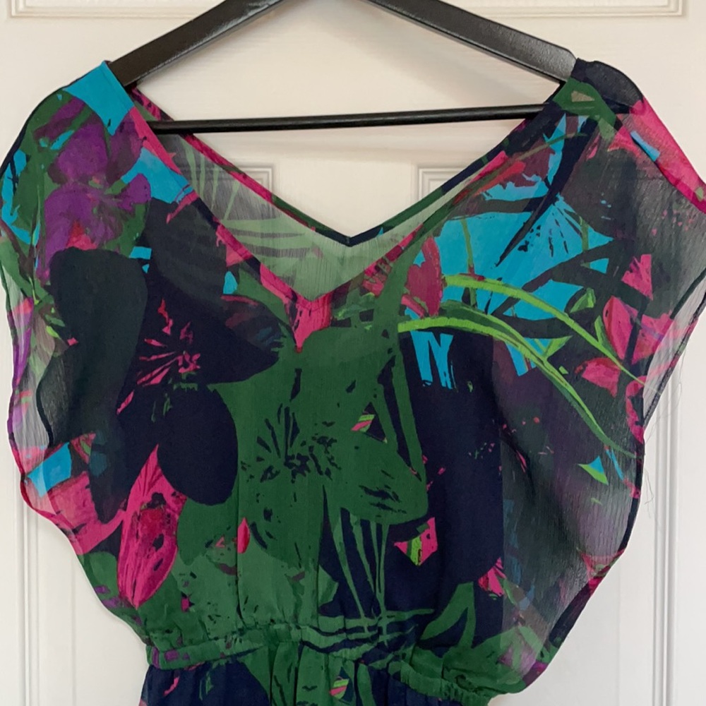 🌸 New! Express Tropical Dress - Picture 3 of 15